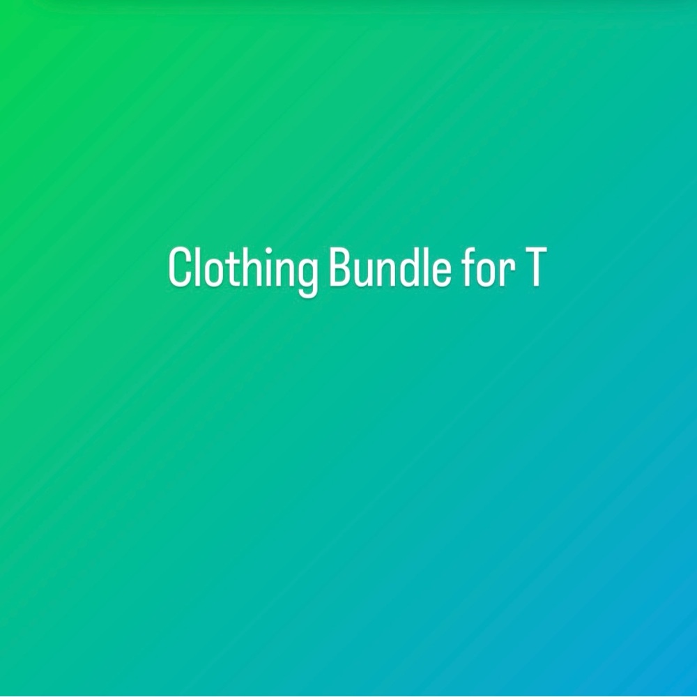 Bundle of clothes